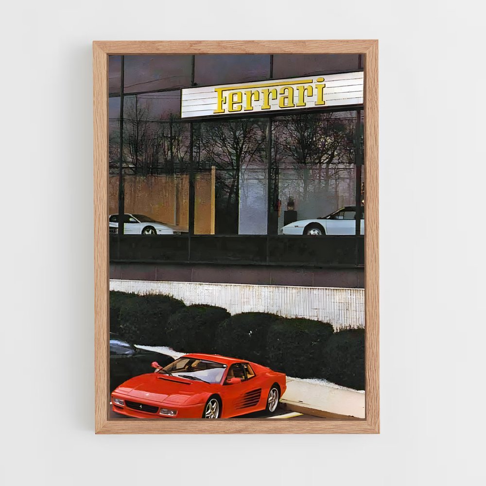 Poster Ferrari Classique (vue 4)